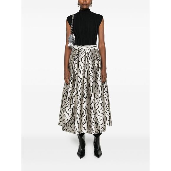 Lunatica Milano Women's Skirts Grey - Picture 3 of 5